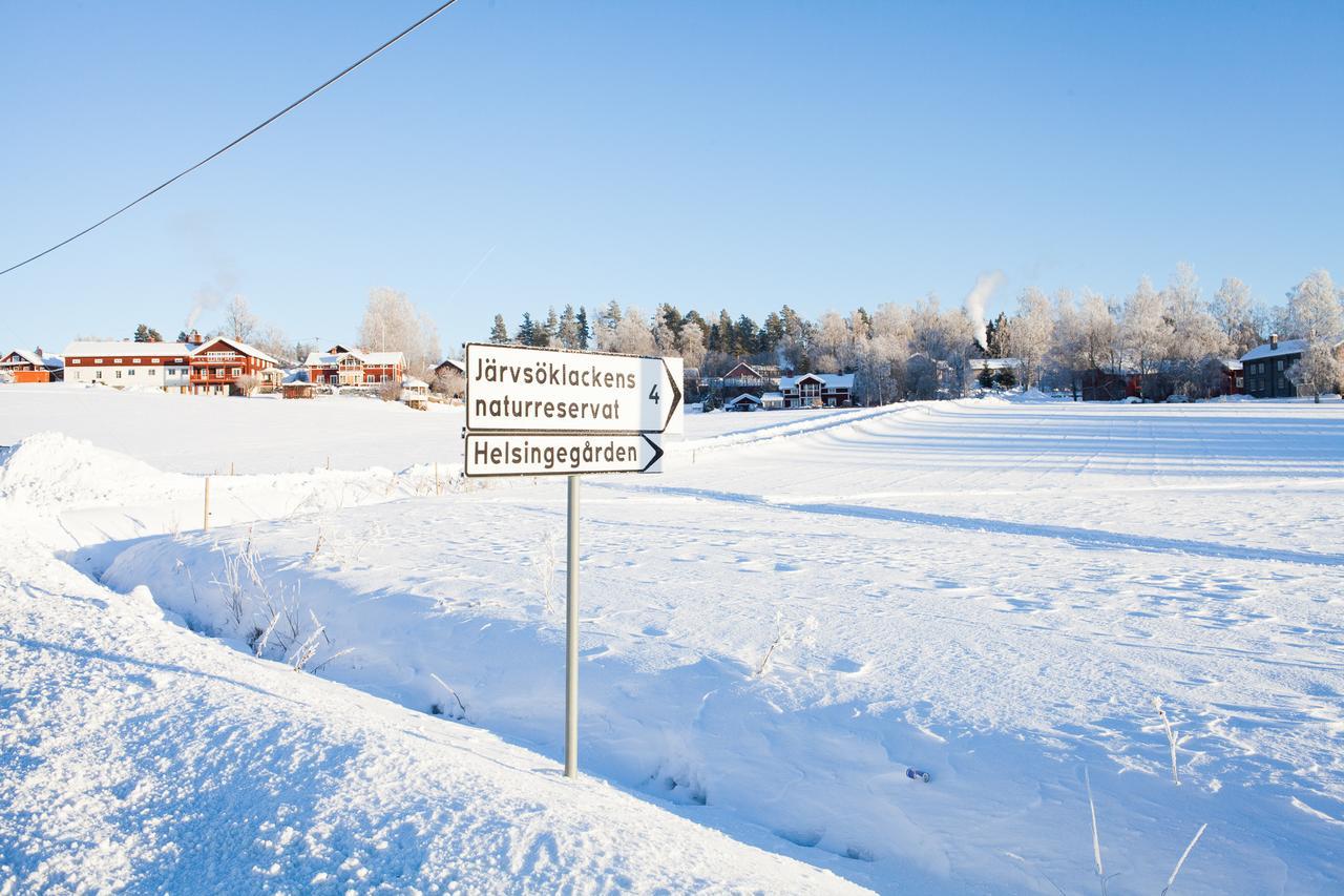 Helsingegarden Hostel Jarvso Bagian luar foto
